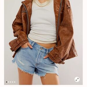 Free People-Denim Shorts Size 24